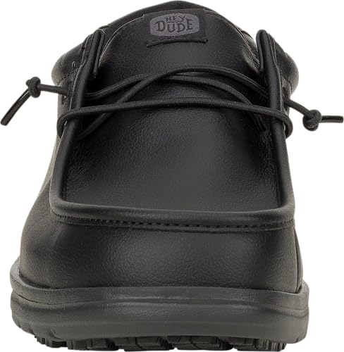 Image of HEYDUDE Men's Wally Work CE Slip-On Loafers | Lightweight CE-Certified Work Shoes | Water-Repellent & Slip-Resistant Outsole