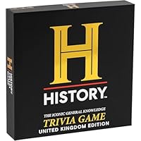 HISTORY Channel Trivia Game UK Edition - 2000+ General Knowledge Questions Christmas Stocking Stuffers Gifts for Adults, Family in Pursuit of Trivial Knowledge - Trivia for Board & Card Games