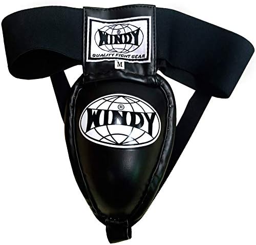WINDY Cup Muay Thai Holder Stainless Groin Protector Steel MMA Ball Support Mens