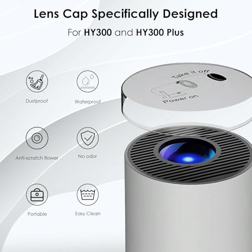 Dupulee HY300/HY300 PLUS PROJECTOR LENS COVER Hy300/Hy300 Plus Projector Lens Protection Cover Projector Lens Protector thumb #2