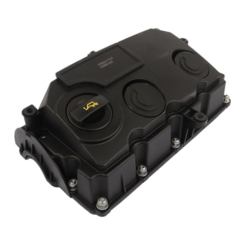 Image of 03G103469G Valve Cover w /Gasket Bolts Replacement for 2005-2009 VW Jetta 1.9 TDI 03G103469M, 03G103475E