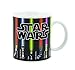 Star Wars Tasse avec Sabre Laser Qui Change de Couleur au Contact de la Chaleur - Multicolore