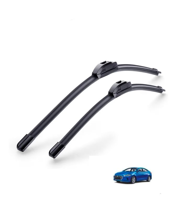 Image of AWB Frameless /Soft 24 inch16 inchAll-Season Replacement Wiper Blades Compatible with Hyundai Elantra(Pack of 2)