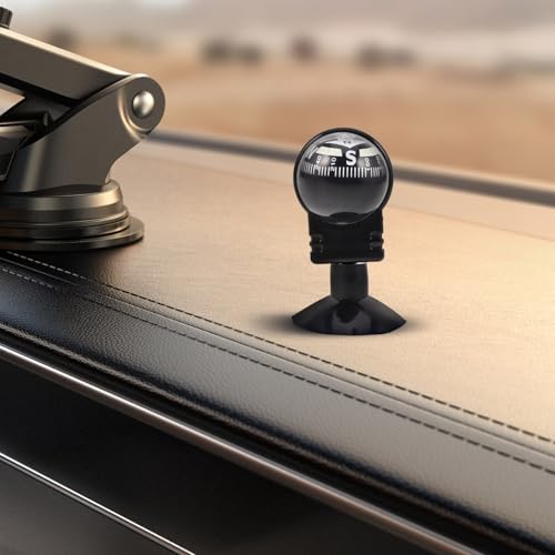 Brújula para auto con base de succión BESPORTBLE miniatura 5