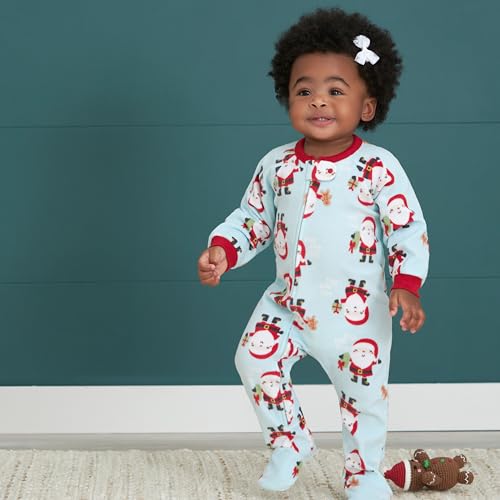 Image of Gerber Baby Boys' 2-Pack Sleep 'N Play Pajamas