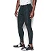 Under Armour Men's HeatGear Armour Printed Compression Leggings, Black/Steel, Large