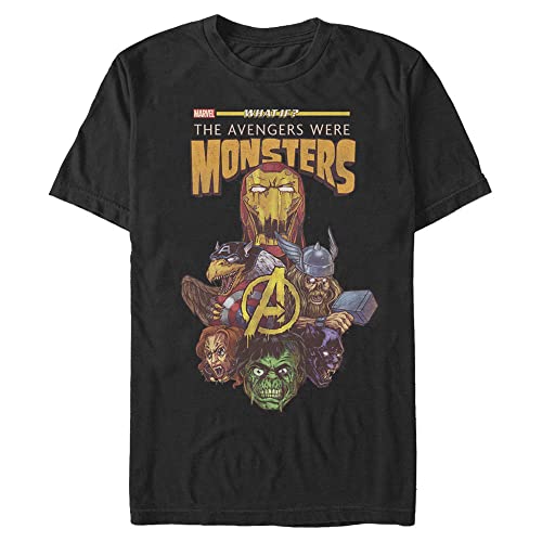 T-Shirt Avengers Monstres vêtement geek coton imprimé pour homme