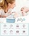 Elyina Baby Wipe Warmer with Soothing Music & White Noise, Innovative Spring Design, No-Dry Moisture Lock, Fast and Even Heating, 4 Temp Modes – Diaper Change Essential