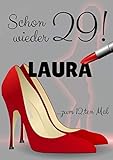 Lustige XL Geburtstagskarte zum 30/40 / 50 Geburtstag für Kollegen & Kollegin  Kunstdruck in DinA4 für Frauen als personalisiertes Geschenk  Geburtstagskarten als Geschenkidee Frau
