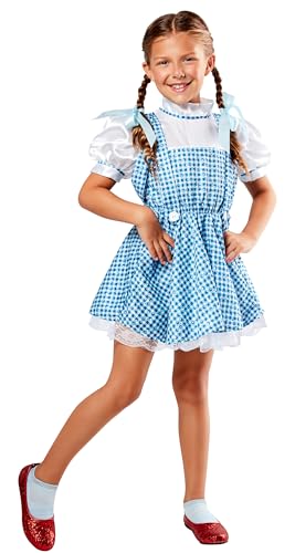 Rubies Official The Wizard of Oz Sequin Dorothy Costume Child Large Age 8-10 Years Halloween