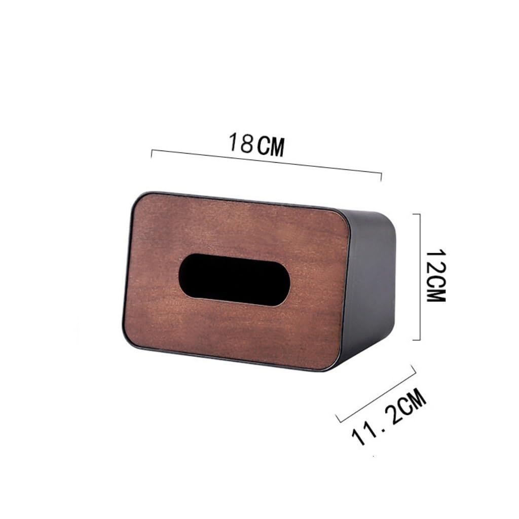 Boite a Mouchoir Bois Massif de Noyer épaissi avec Couvercle boîte à mouchoirs créative Maison hôtel Multifonctionnel boîte de Rangement de mouchoirs de Bureau (Color : One Color, Size : 18cm*12cm*1 Boite a Mouchoir Bois Massif de Noyer épaissi avec Couvercle boîte à mouchoirs créative Maison hôtel Multifonctionnel boîte de Rangement de mouchoirs de Bureau (Color : One Color, Size : 18cm*12cm*1