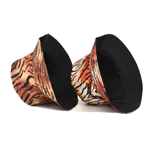 Image of Quanhaigou Bucket Hat for Men Women,Packable Reversible Printed Sun Hats,Fisherman Outdoor Summer Travel Hiking Beach Caps