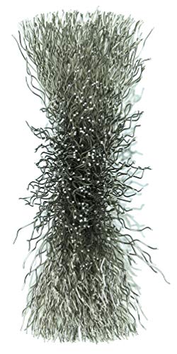 Image of Weiler 16963 3 inch Crimped Wire Wheel, .0118 inchStainless Steel Fill, 1 /2 inch-3 /8 inchArbor Hole, Made in the USA