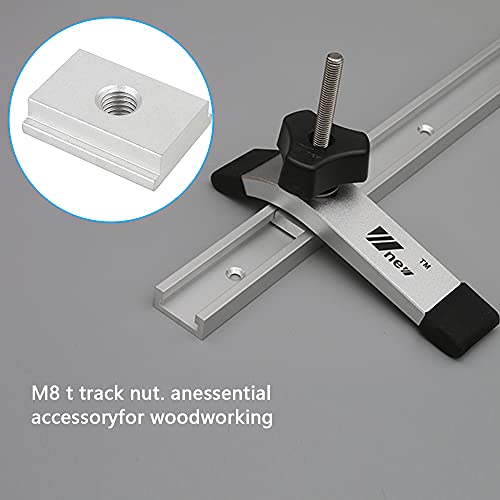 Tyzourib 6 Pezzi M8 T Slot Dado in lega di