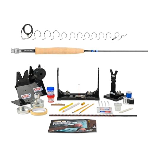 Mud Hole All-in-One Fishing Rod Building Kit with Tools Components and Supplies (Fly 90 5wt.)