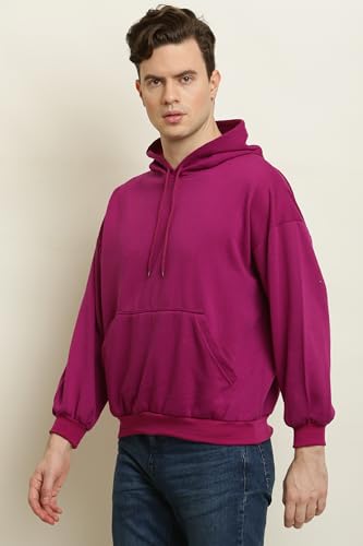 Image of Fleece Oversized Fit Pocket Hoodie for Men Small to 10xl