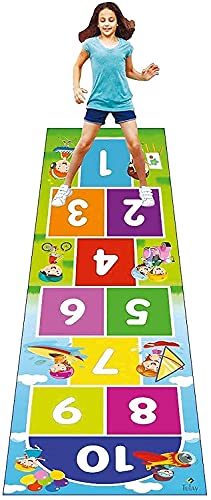 SEAHELTON Jumbo Play Game for Kids & Adults Family Game, Floor Game,Child Learning Game ( 2.5 feet x 8 feet- PVC Flex Material ) Count and Jump Floor Games Toy Review India (Iknoor World )