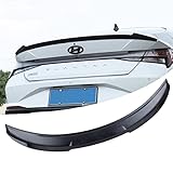 MUCO Trunk Lid Rear Spoiler for Hyundai Elantra 16-20 AD Avante SE SEL Value Edition Eco Limited Sport-Trunk Spoiler Wing Gloss Black FD Style