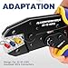haisstronica Crimping Tool for Insulated Electrical Wire Connectors-AWG 22-10 Ratchet Crimper Tools-Racheting Wire Crimping Tools-Available for Insulated Connectors and Wire Terminal HS-9327
