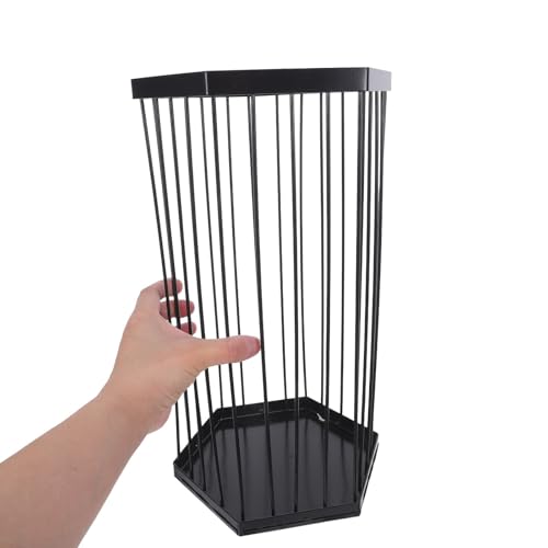 Soporte y gran capacidad paraguas para hierro de negro LIFKOME organizador resistente 5