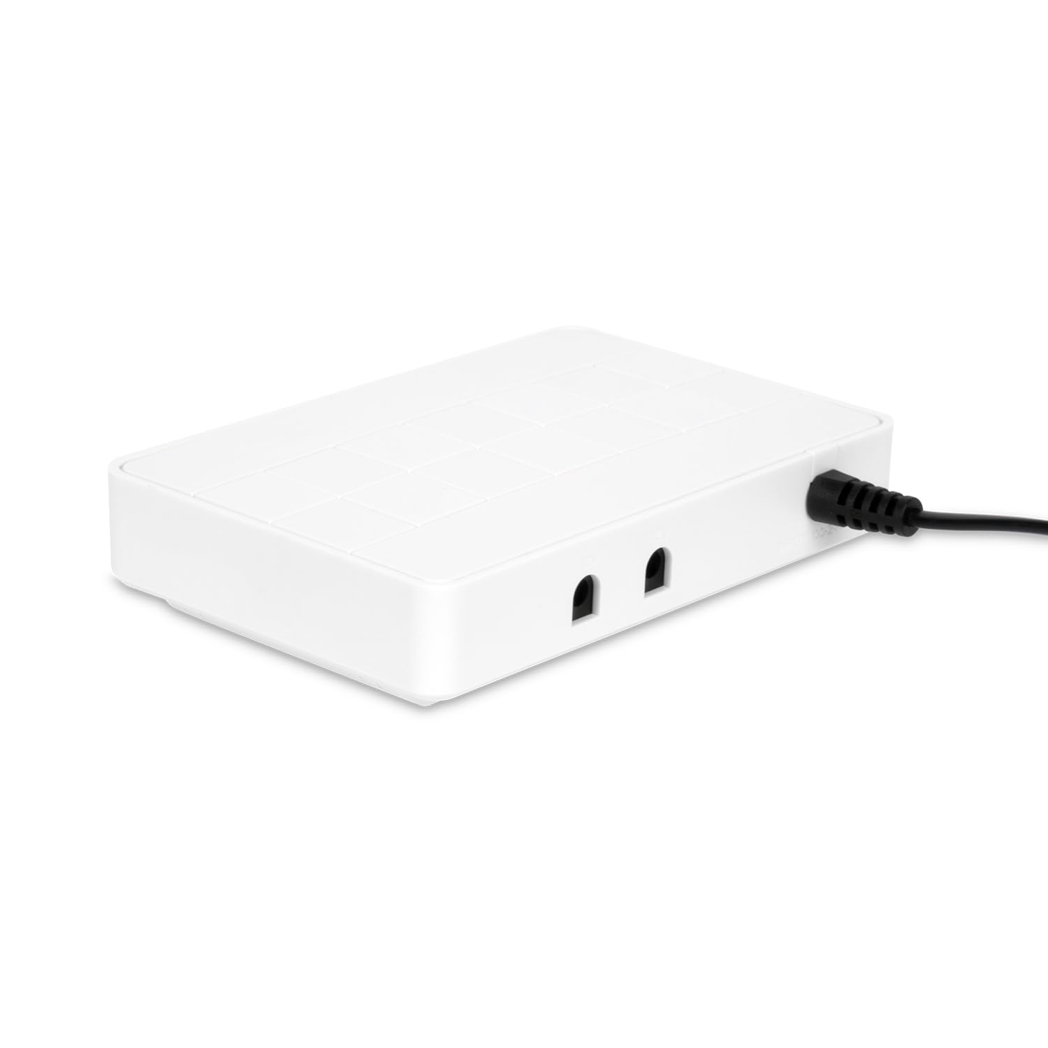 VulTech UPS60PW-DC Bianco Mini UPS 12000mAh 60Watt Gruppo di Continuità per Router, Modem, Access Point, Telecamera, Smartphone - Input 100-240 VAC, USB 5V DC 12V