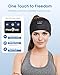 MUSICOZY Sleep Headphones Headband, Wireless Earbuds Earphones Sweat Resistant with Ultra-Thin HD Stereo Speaker, Bluetooth 5.4 for Workout Running Cool Gadgets Unique Gifts