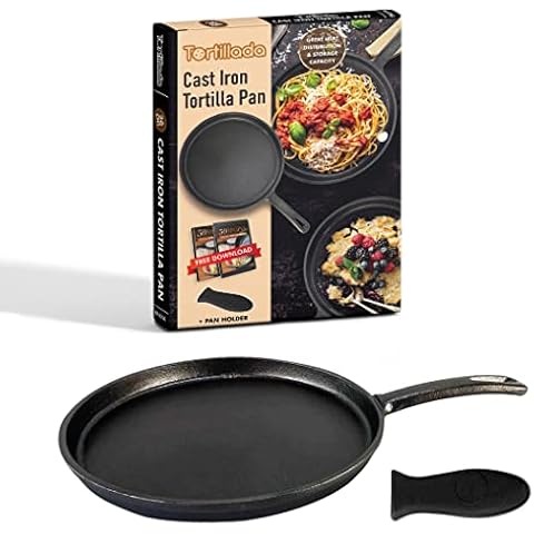 Tortillada - Sartén de Hierro Fundido para Crepes Cover