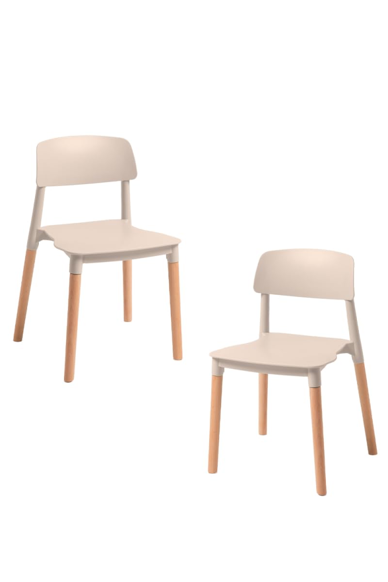 Regalos Miguel - Packs Sillas Comedor - Pack 2 Sillas Estin - Beige