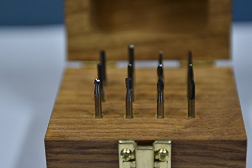 Set 2 fresas de carburo para amoladora miniatura 1
