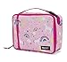 PackIt Freezable Classic Lunch Box, Unicorn Sky Pink, Built with EcoFreeze Technology, Collapsible, Reusable, Zip Closure With Zip Front Pocket and Buckle Handle, Perfect for School Lunches