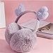 EWUROI Warm Thicken Earmuffs Cute Cartoon Cold Protection Ear Muffs Fashion Plush Cover Girl Earflaps
