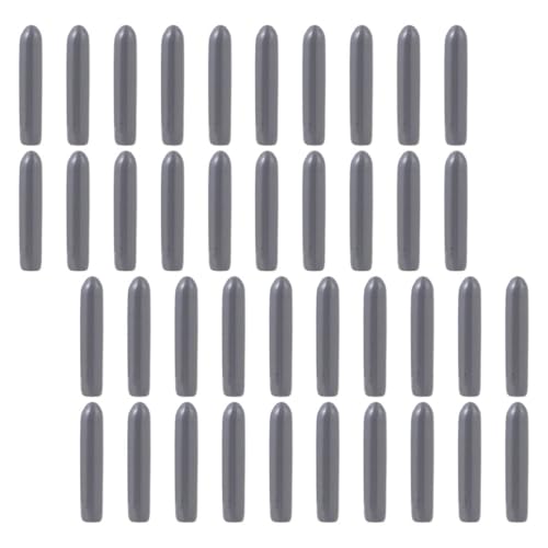 SOLUSTRE Cubiertas Protectoras para Puntas de Rejillas de Lavavajillas, 50 Piezas de Pvc, Accesorios para Reparación y Protección de Estantes, Compatibilidad para Uso Doméstico