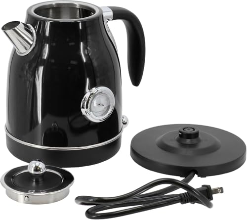 Combo tetera eléctrica 1.8 cuarto y tostadora 2 rebanadas miniatura 7