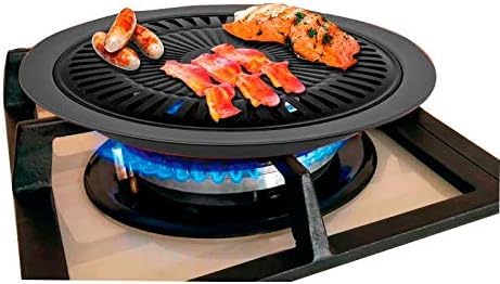 Churrasqueira de Fogão Sem Fumaça 32 cm – Praticidade e Sabor em Casa