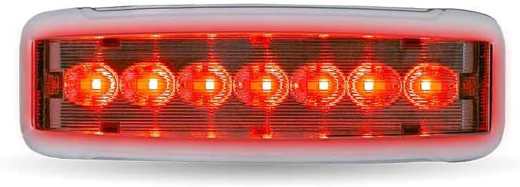 6-color LED Dome Light for Kenworth T680 & Peterbilt 579 - Amber, Blue, Green, Purple, Red, White - Single by Trux Accessories