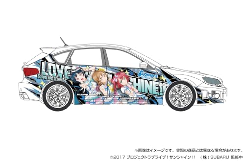 Love Live! Subaru GRB Impreza 1:24 Kit Modelo miniatura 6