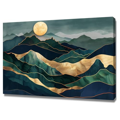 Impression sur toile grand format 70x100cm encadrée pour habiller un mur vide