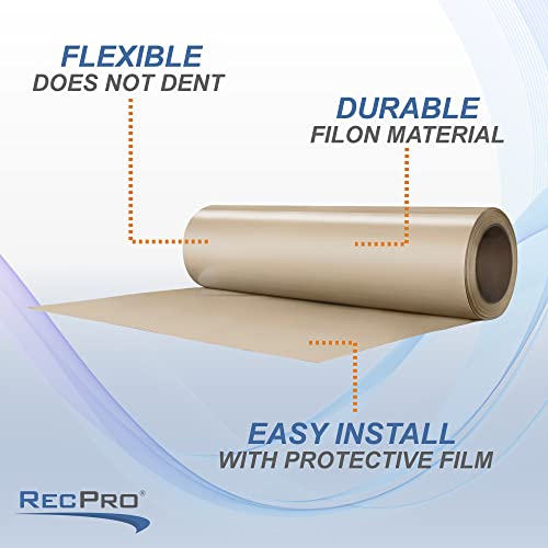 RecPro Tan RV Fiberglass/Filon Siding (10 feet)
