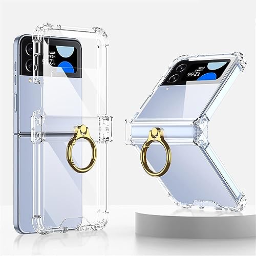 Coque Samsung Z Flip 4 transparente antichoc idéale pour photos mains libres