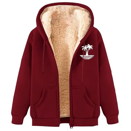 Sweat à capuche doublé en polaire pour les promenades d'hiver et soirées cocooning