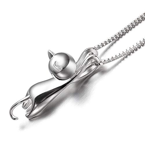 Collier argent Sterling 925 durable, pendentif animaux mignons pour femme et fille