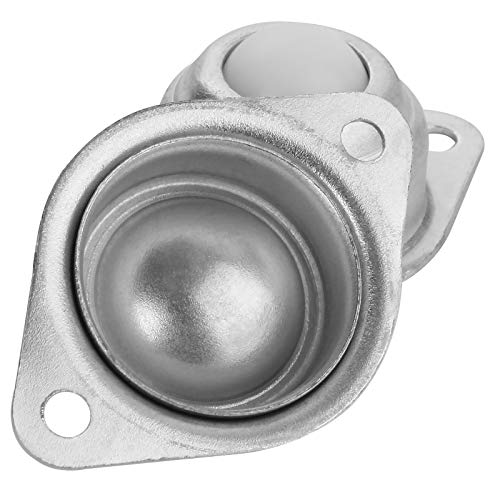 Ziqi 5/8" Roller Ball Transfer Bearings, 16Pcs Nylon Ball Transfer Bearing Unit, Round Ball Bearings Casters Universal Rotation Ball Caster, Screw Mounted For Transmission, Furniture, Trolley #TOP4