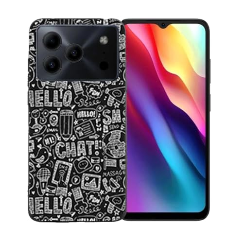 FZZSZS Kp Doogee Note 56x p̃Jo[ A\tgVR[TPU\tgP[Xop[VFv~AیP[XJo[ p Kp Doogee Note 56x (6.56") - LLM42