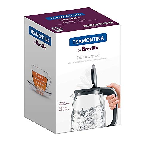 Chaleira Transparenza 127V, Tramontina, 69090011, Prata