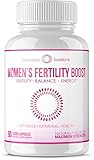 Concepta Solutions Women's Fertility Boost - Prenatal Vitamin for Women to Support Reproductive Health and Egg Quality - 90 Capsules