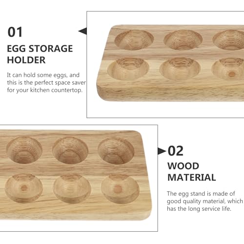 Soporte de madera para huevos: evite roturas con esta base 3