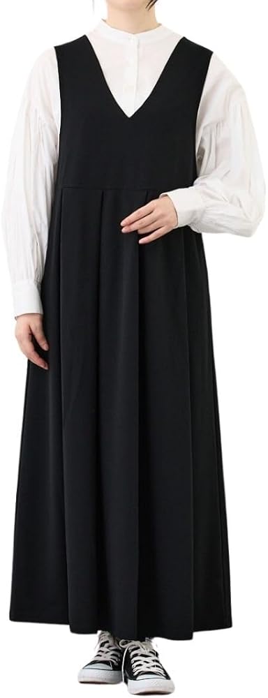 美品　アニエスベーアンファン　プリーツ　ワンピース　ジャンバースカート zzy4324a0960_l_c102.jpg