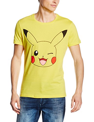 T-shirt 'Pokémon' - Pikachu Occhiolino - Taglia L - [Edizione: Francia]