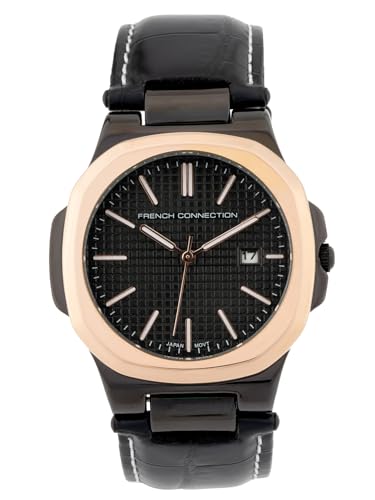 French Connection Analog Black Dial Mens Watch-FCB2BL (B0D78MXFX6) Amazon Price History, Amazon Price Tracker
