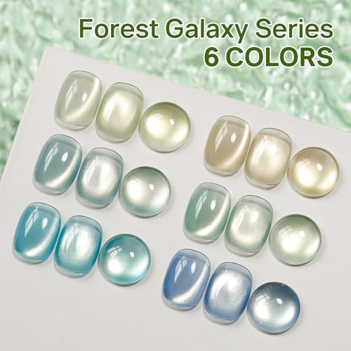 Set de Esmaltes en Gel Cat Eye 6 Colores MIZHSE miniatura 3
